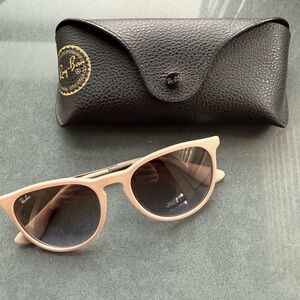Ray-Ban light purple Sunglasses with Black Case